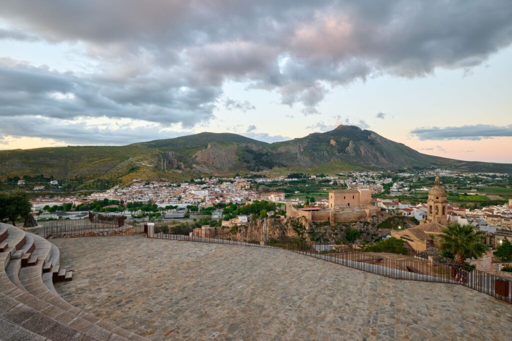 Mirador de Isabel I de Castilla en Loja - Poniente de Granada