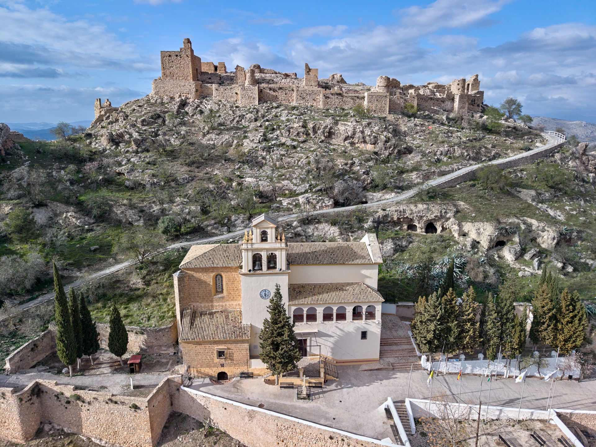 Castillo de Moclín Poniente de Granada